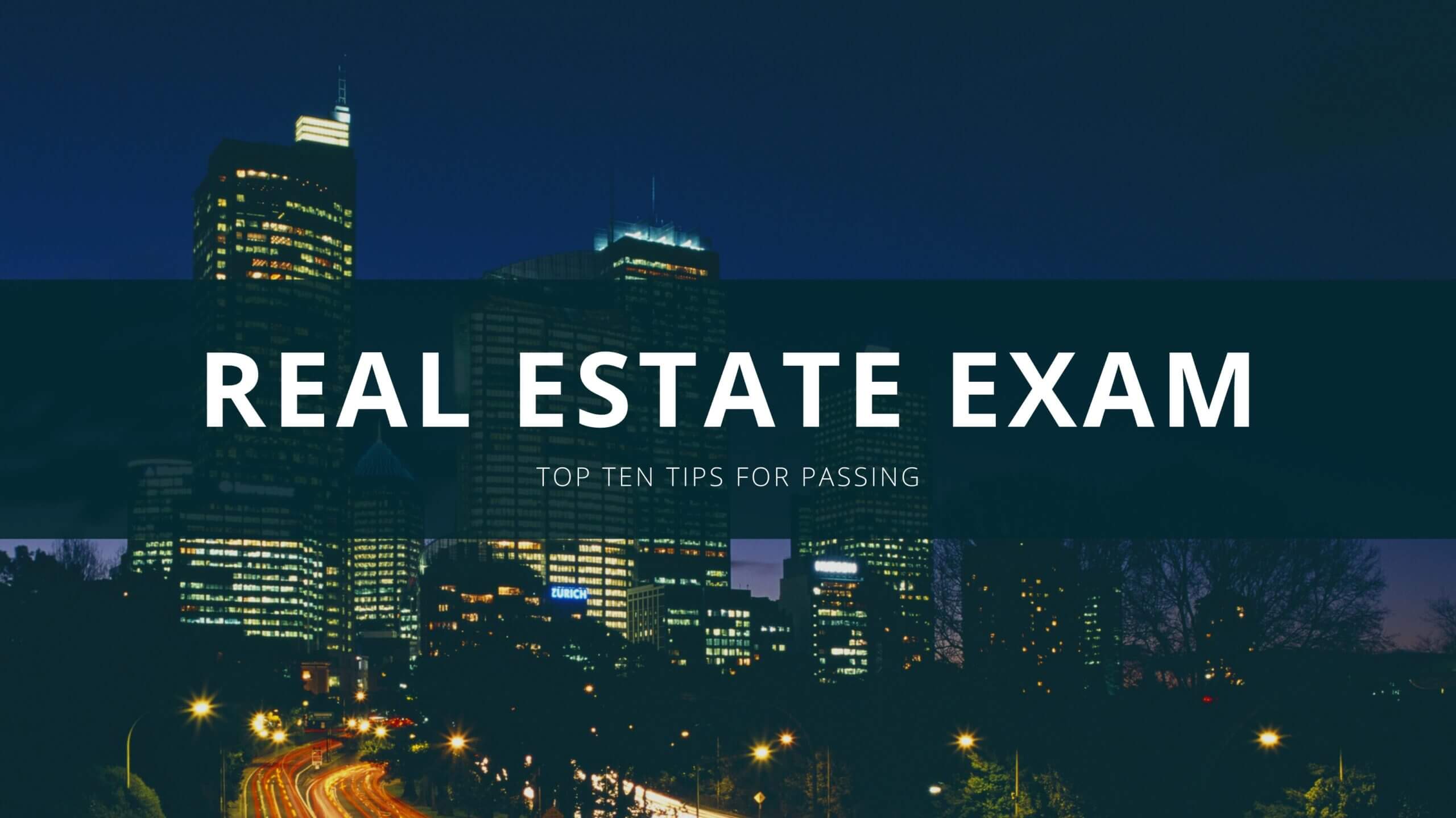Top Ten Tips for Passing the Real Estate Licensing Exam Oklahoma Real